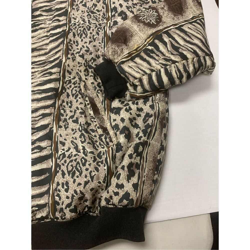 Vintage Multi-Patterned Bomber Jacket - Picture 2 of 8